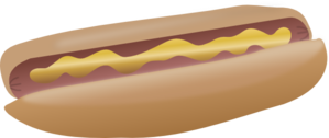 simple hot dog